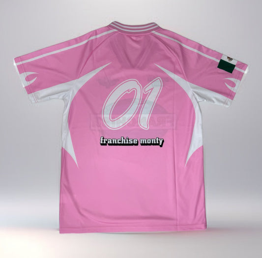 Short Sleeve Pink-Jersey