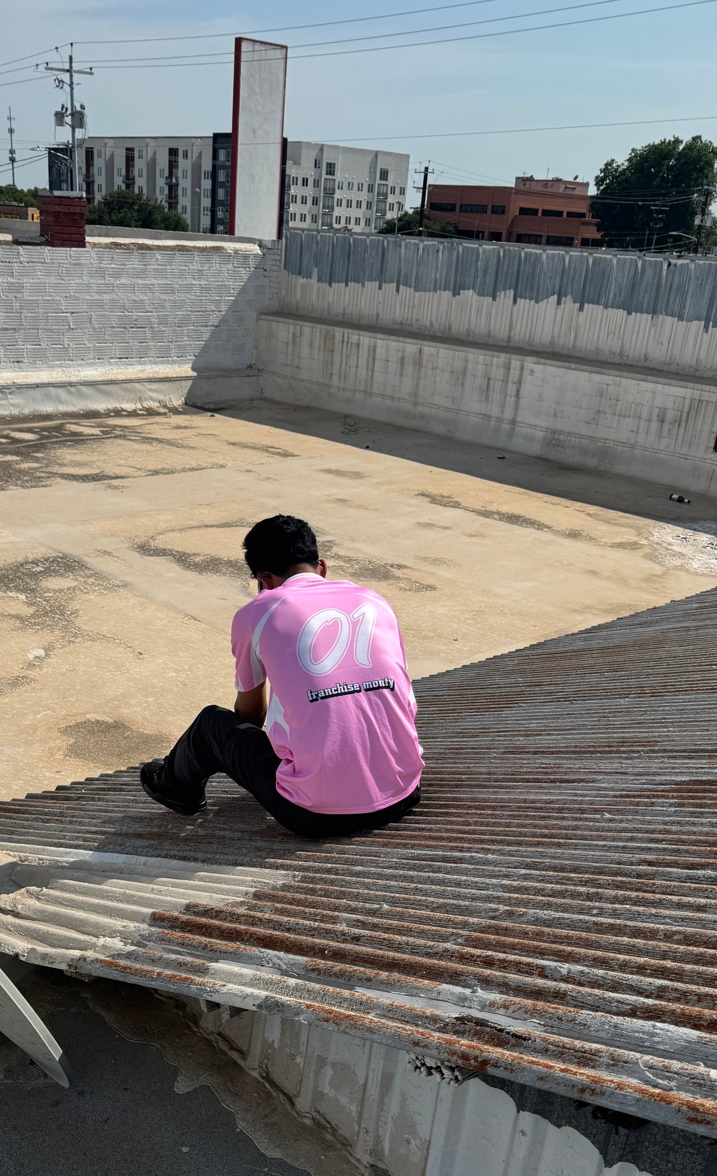 Short Sleeve Pink-Jersey